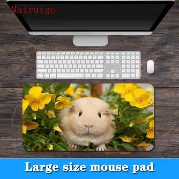 

MRGBEST big promotion large size multi-size cute flowers in the Dutch pig pet pattern lock edge PC computer notebook mouse pad