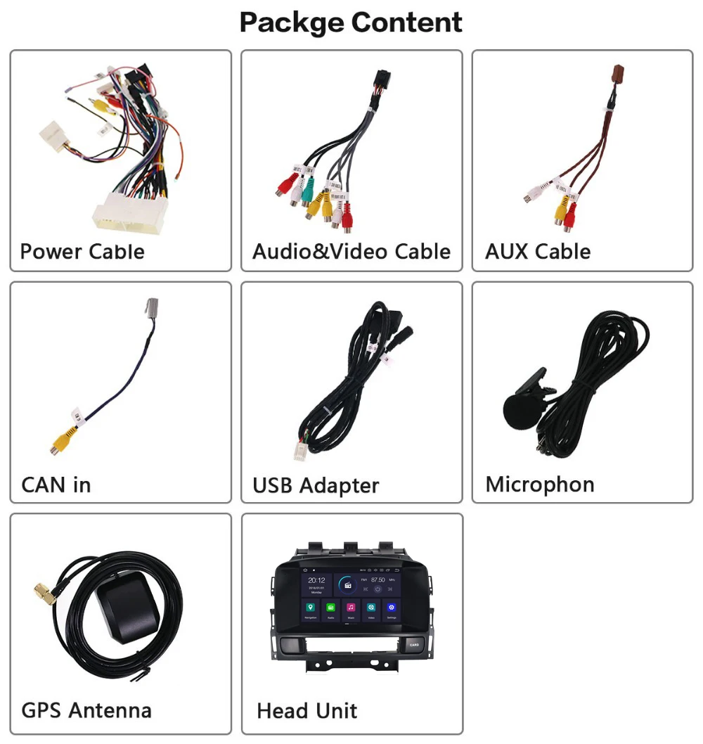 Cheap Aotsr Android 9.0 GPS navigation Car DVD Player For Ford Fiesta 2013-2016 car multimedia system radio tape Car Video Players 4