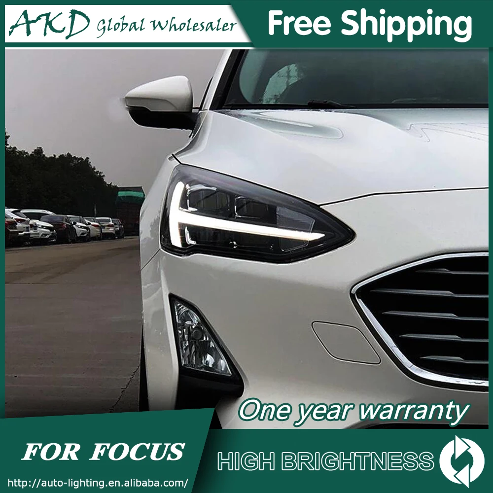 Фары для автомобиля Ford new Focus5 DRL дневные ходовые огни головная лампа светодиодный Биксеноновая лампа Противотуманные фары тюнинг автомобильные аксессуары