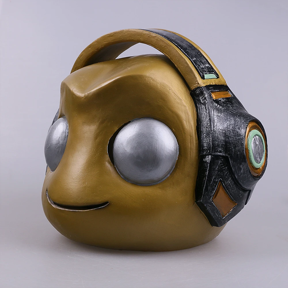 Hot Game OW Mask Cosplay Lucio Masks Latex Skin Full Head mask Helmet Gold Silver Adult Halloween Party Prop (22)