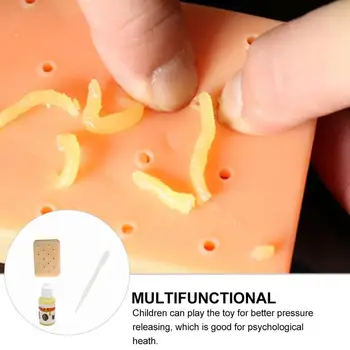 

1 Set Funny Pimple Picker Toy Anxiety Reliever Decompression Toy Stress Reliever Pressure Release Toy for Gift Kids Adult