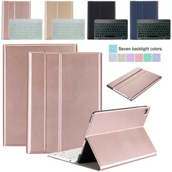 

Case For iPad Pro 11 2018 Backlight Bluetooth Keyboard Tablet Cover PU Leather Stand Cover For iPad Pro 11 inch Keyboard Case