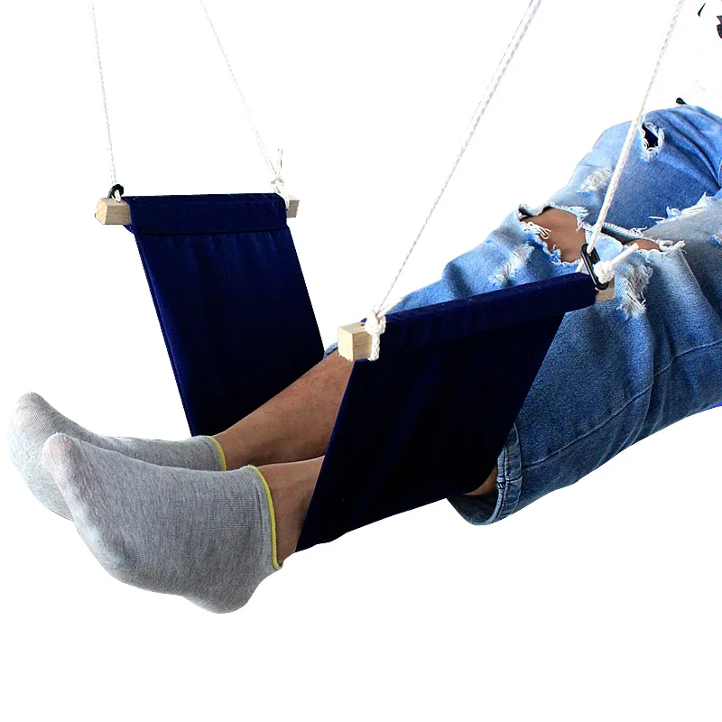 Hammock Chair-Care-Tool Airplane Travel-Footrest Under-Desk-Foot Office Outdoor Portable