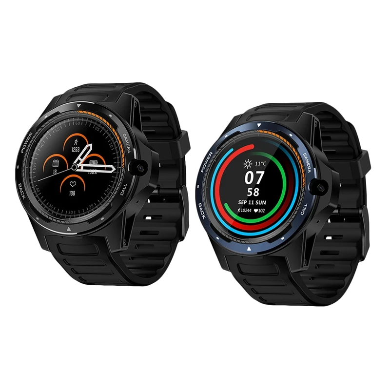 

Zeblaze 2Pcs New Flagship Thor 5 Dual System Hybrid Smartwatch 1.39 Inch Aomled Screen 454X454Px 2Gb+16Gb 8.0Mp Front Camera Sma