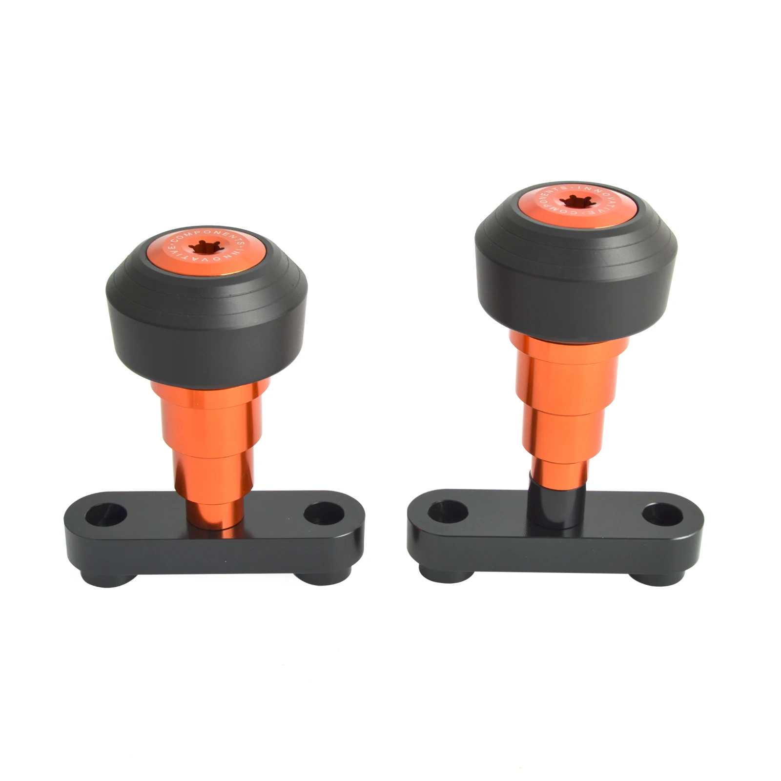 Левая Правая рамка Ползунки Краш протектор для KTM 125/200/390 DUKE 2012- 6061 T6 алюминий ABS пластик