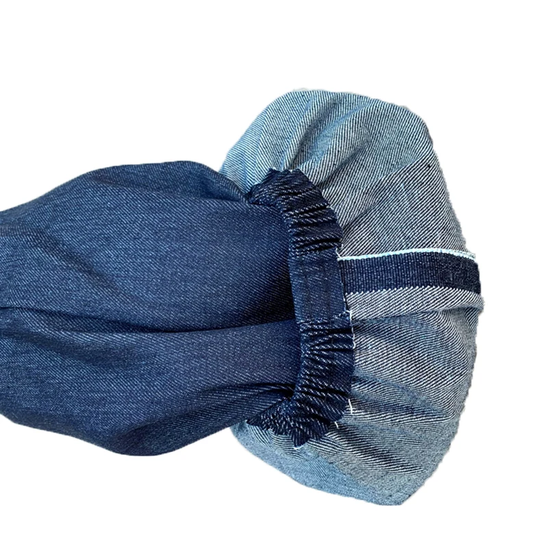 Ice Arm Sleeves Men Women Thickened Work Wear-Resistant Antifouling Canvas Long Welded Denim