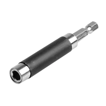 

New 80mm 1/4" Hex Shank Quick Change Stretch Magnetic Bit Holder Extensions