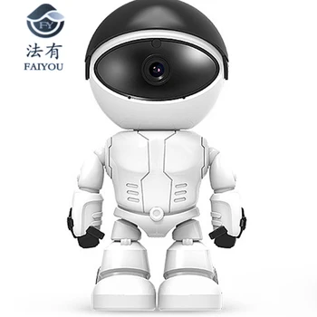 Wireless Robot Camera WIFI IP CCTV Cam Baby Monitor Support P2P Remote Surveillance HD H.264 IR Night Vision for Android or IOS 1