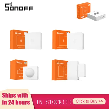 

SONOFF Smart Home Temperature Sensor Wireless Switch Motion Door Window Sensor Work With ZBBridge Connect With Mobile Phone