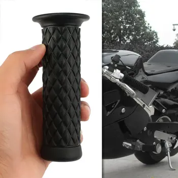 

1 Pair 22mm Universal Motorcycle Hand Grips Antiskid Sport Rubber Handlebar Hand Grip Bar End Motorcycle Bike Cafe Racer