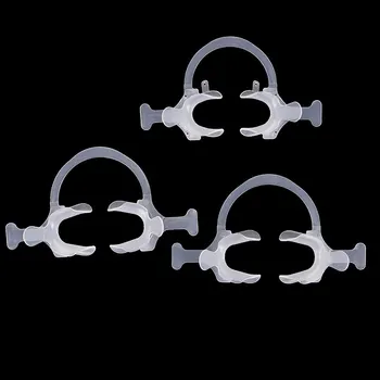 

Silicone Mouth Opening Device Oral Care C-Shape Dental Mouth Opener Small\Medium\Large Intraoral Cheek Lip Retractor