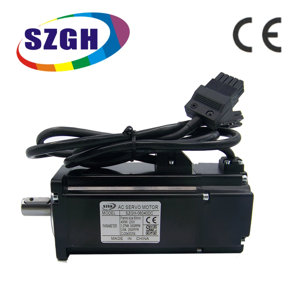 Серводвигатель SZGH 100 Вт 220 нм SZGH-04010D В переменного тока для ЧПУ | Обустройство дома