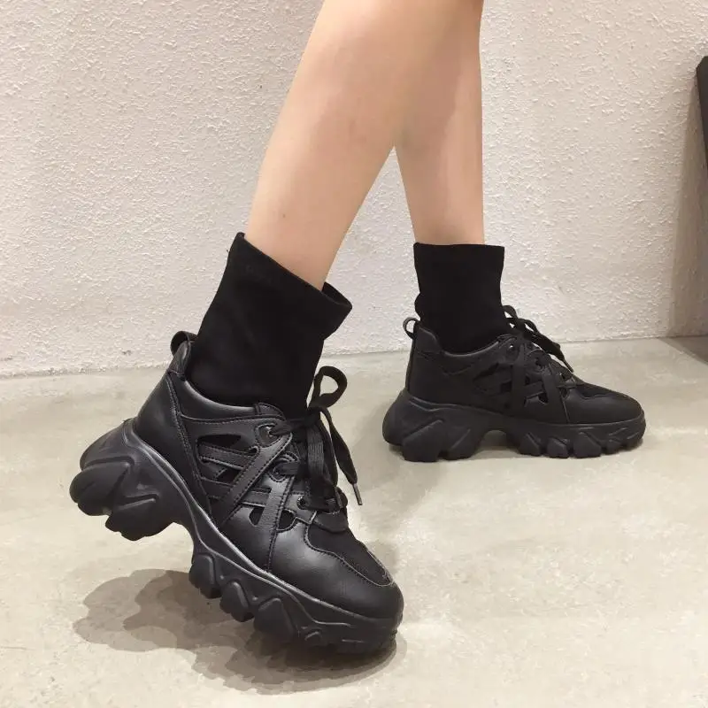 

Outdoor women sneakers 2019 platform sneakers fashion women casual shoes womens luxury shoes women wedge shoes chunky sneakers