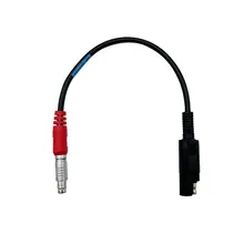 

New Topcon A00302 Power Cable For Topcon GPS HiPer HiPer Lite Wired To SAE 2-pin Connector Topcon GA/GB GR-3 GB-500