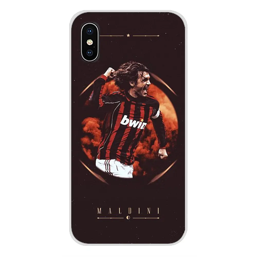 Футбольная звезда Paolo Maldini для Xiaomi Redmi 4A S2 Note 3 3S 4 4X5 Plus 6 7 6A Pro Pocophone F1 аксессуары чехлы для телефонов