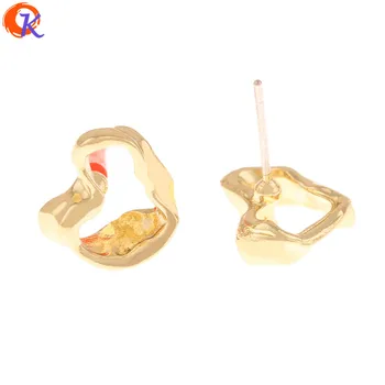 

Cordial Design 100Pcs 11*12MM Earrings Stud/Jewelry Accessories/Irregular Shape/DIY Jewelry Making/Hand Made/Earring Findings