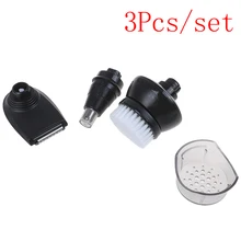 3 шт./лот триммер для Носа+ чистящая щетка+ триммер для носа S5000 S9711 RQ310 S510 RQ1250 RQ1160 RQ1190X RQ1090 RQ1258 RQ12