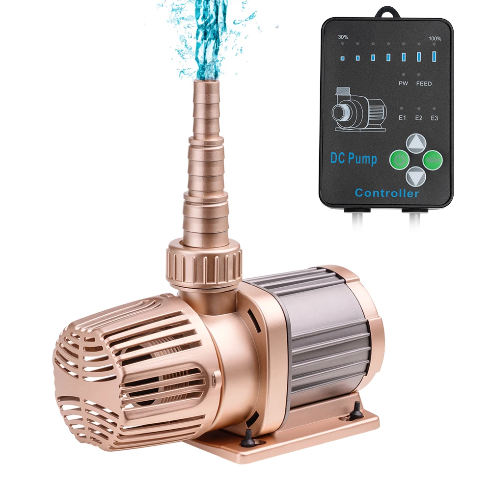 Svanur 2021 New насос для воды DC Variable Frequency Water Pump Flow Adjustable Submersible Pump High Lift Fish Tank Silent Pump