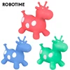 Robotime Bouncy Giraffe Hopper Inflatable Rubber Ride On Toys for Kids Toddlers, Boys & Girls - with Hand Pump 1