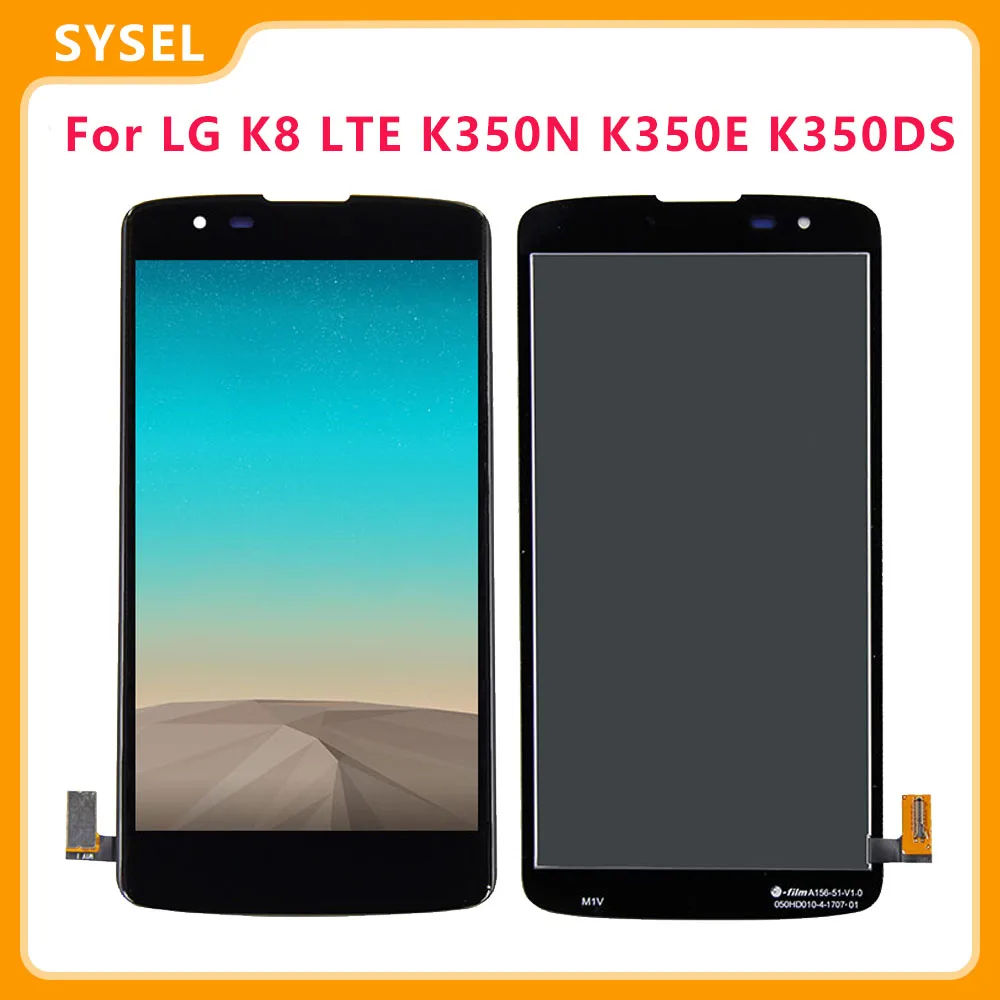 ЖК-дисплей 5 0 дюйма для LG K8 LTE K350N K350E K350DS дигитайзер экран сенсорная панель сенсор