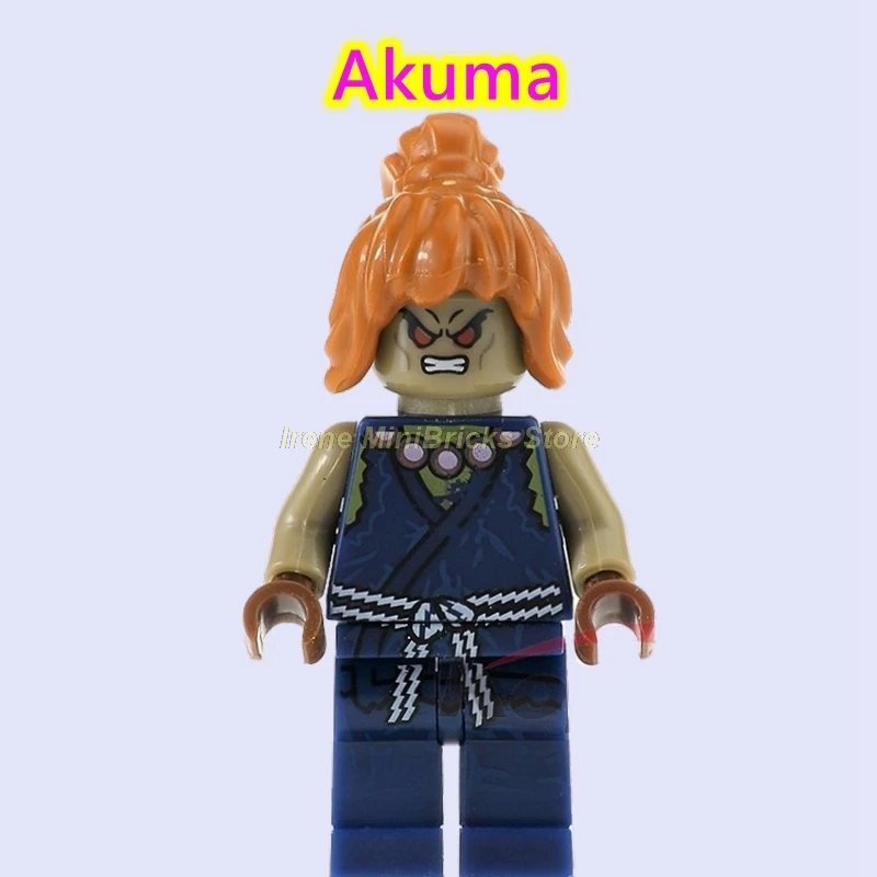 Akuma Игра Five Nights at Freddy's Chica Freddy Ryu Bunny Vega Animatronic Dragon Ghast модель строительные блоки игрушки для детей - Цвет: Akuma