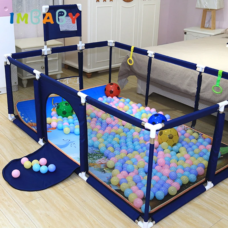 Забор IMBABY для детских складной детский манеж мячи сухого бассейна Детская