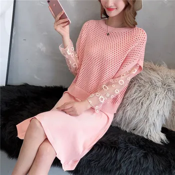 

9288 To Film A New Hollow Out Coat Knitting Two Piece Dress 75-1 / F, 5 Rows 1 Shelf, 9216