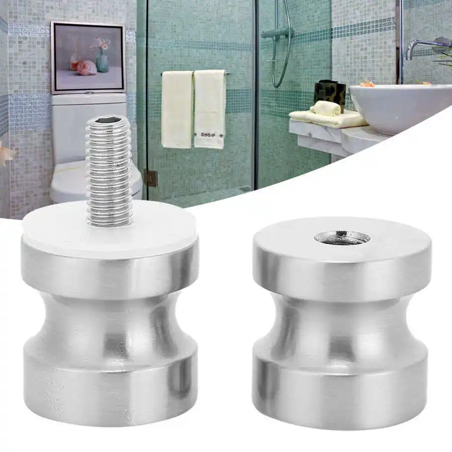 Door Handles Shower Handles Shower Handle Glass Door Handles Aluminium Alloy Pull Knobs Replacement Shower Door Handle For Showcase Room Bathroom
