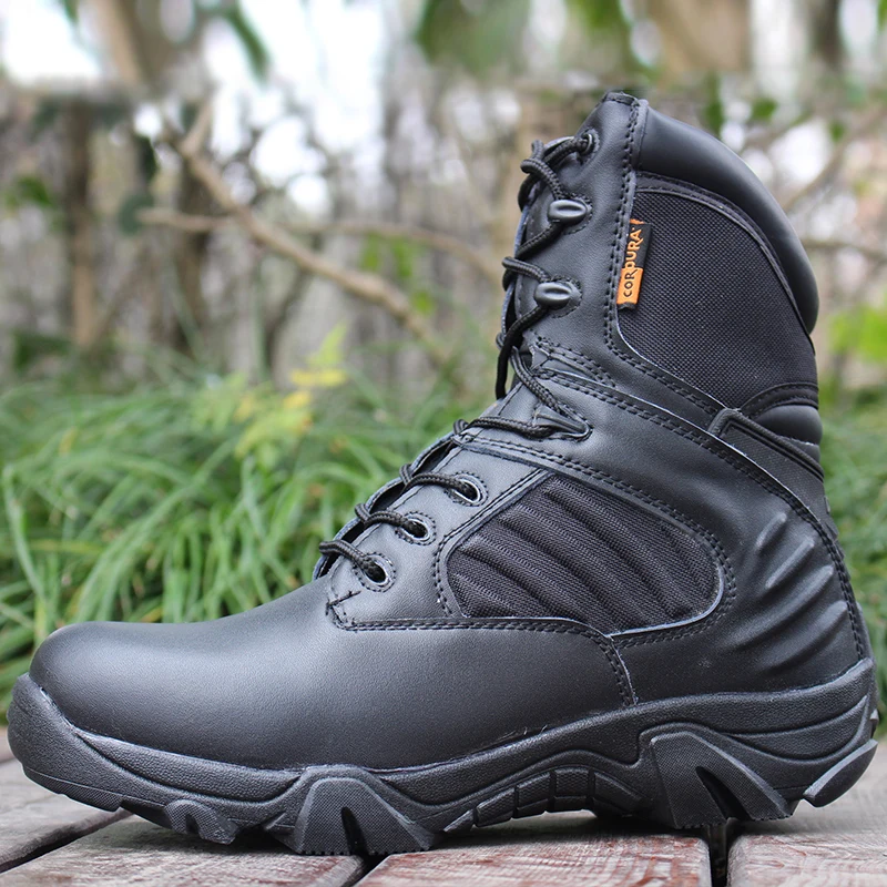 Мужские тактические военные ботинки зимние водонепроницаемые рабочие из