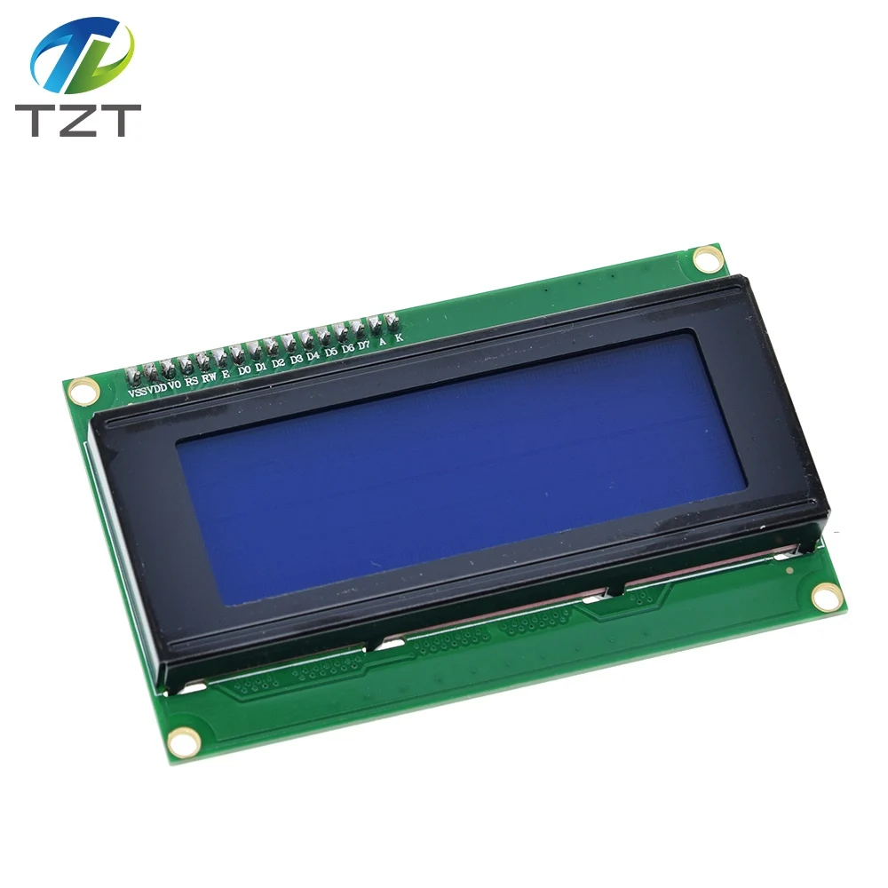 Плата lcd 2004 20*4 lcd 20X4 5V синий экран lcd 2004 Дисплей lcd модуль lcd 2004 Зеленый для arduino