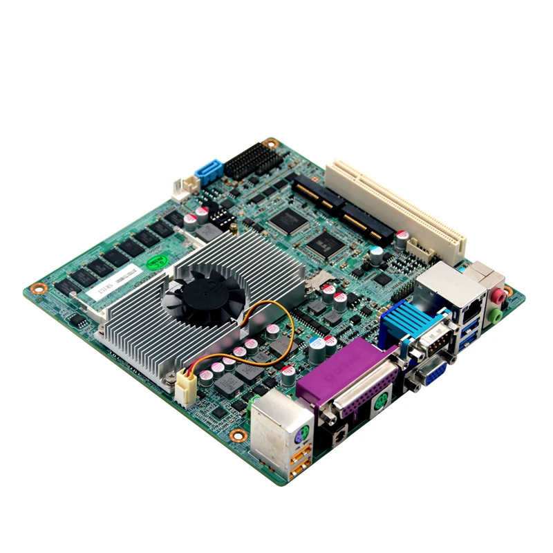 Celeron J1800 cpu Материнские платы Mini ITX бортовой 128GB EMMC 8* USB 2,0 LVDC 4GB 6* COM Промышленная материнская плата