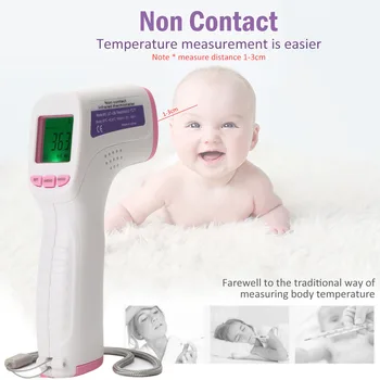 

Forehead Thermometer Digital Infrared Body 32°C ~42.9°C Hand-Held Infrared Temperature Fast Detector Thermometer Infrared