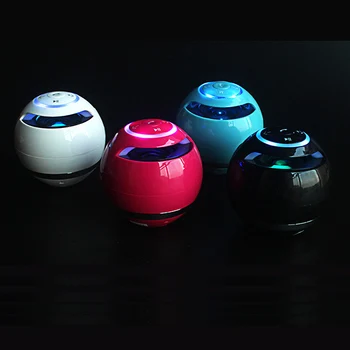 

Spot Yst-175 Multicolored Ball Wireless Speaker Outdoor Card Mini Speaker Subwoofer With Light for Smartphone