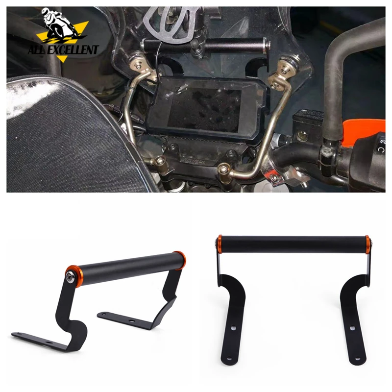 

Accessories For KTM DUKE 390 Stand Holder Bar Mobile Phone GPS Plate Bracket Adjustable Navigation Mount Duke390 2017 2018 2019