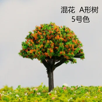 

wiking 50mm Building model making material landscape tree diy Christmas tree sand table model of mixed flowers 100pcs