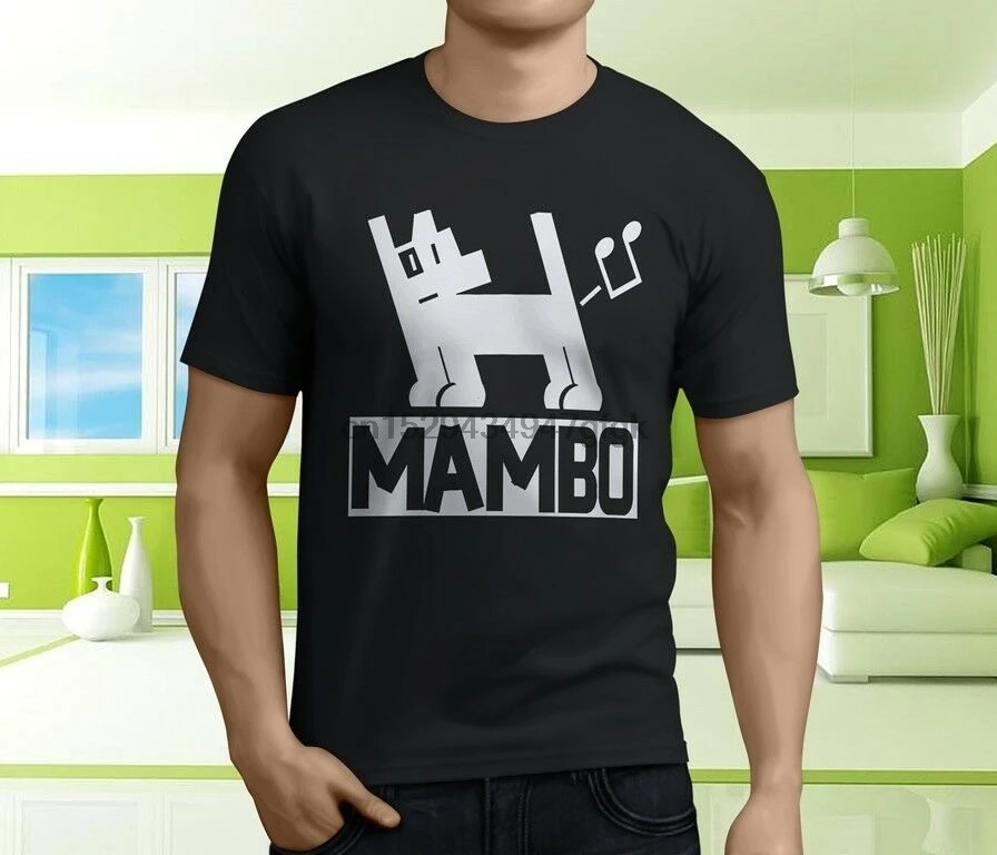 Новая крутая Мужская черная футболка Mambo Australia | одежда