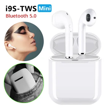 

Yodeli i9s tws Bluetooth Earphone Mini Headphone Wireless Earbuds Sport Bluetooth Headset with Charging Box Mic For Smart Phone