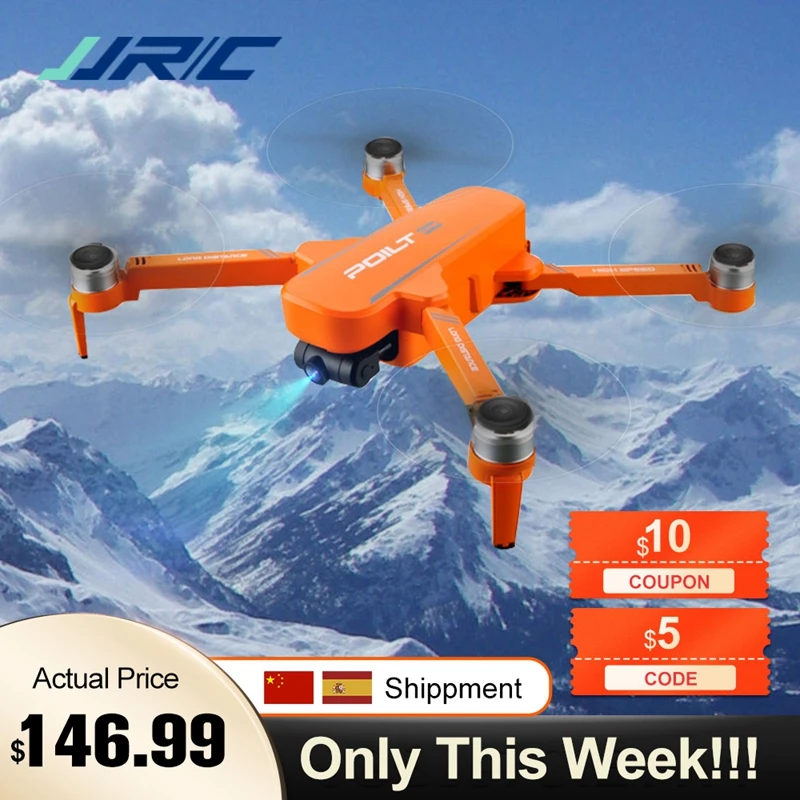 Photo Product JJRC X17 GPS FPV 6K ESC HD Camera 5G WiFi Brushless 2-Axis Gimbal Optical Flow Positioning Foldable RC Drone PRO Quadcopter RTF