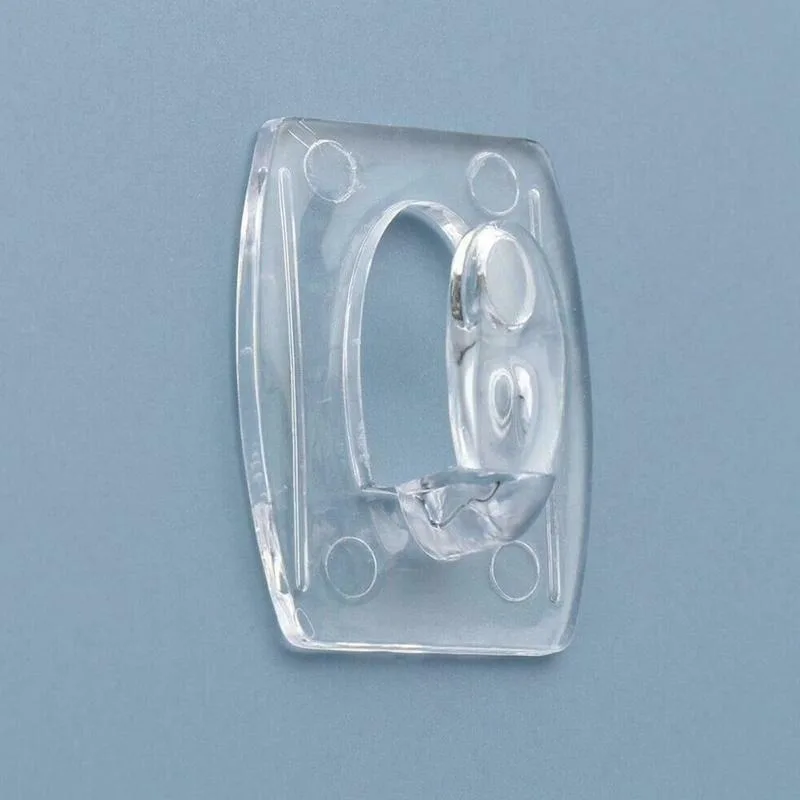 6/20pcs Transparent Wall Hooks Waterproof Strong Adhesive Hooks Rack for Home Kitchen Bathroom Hanger Hook Organizer Key Holder