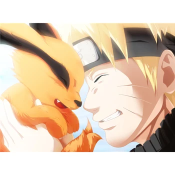 

AMTMBS Painting Anime Naruto Kits HandPainted Drawing On Canvas DIY Oil Pictures By Numbers Home Wall Decoration Gift