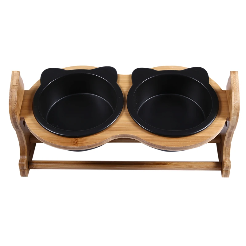 

BMBY-Fashion Pet Feeding Bowl with Height Adjustable Holder Cat Dog Feeders Bowls Food Water Bowl for Cats Dogs Supplies