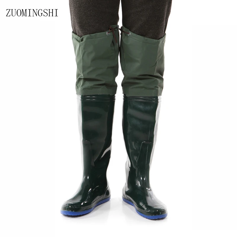 Fishing Boots Men Soft Sole Washing Boots Fishing Bots Canister Boots Rain Waterproof Shoes Wading Work Fishing Boots Men Soft Sole Washing Boots Fishing Bots Canister Boots Rain Waterproof Shoes Wading Work