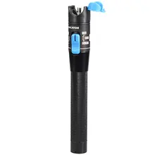 Портативный красный лазерный волоконно-оптический тестер Визуальный дефектоскоп тестер волоконно-оптического кабеля 1 мВт 3-5 км инструмент для тестирования