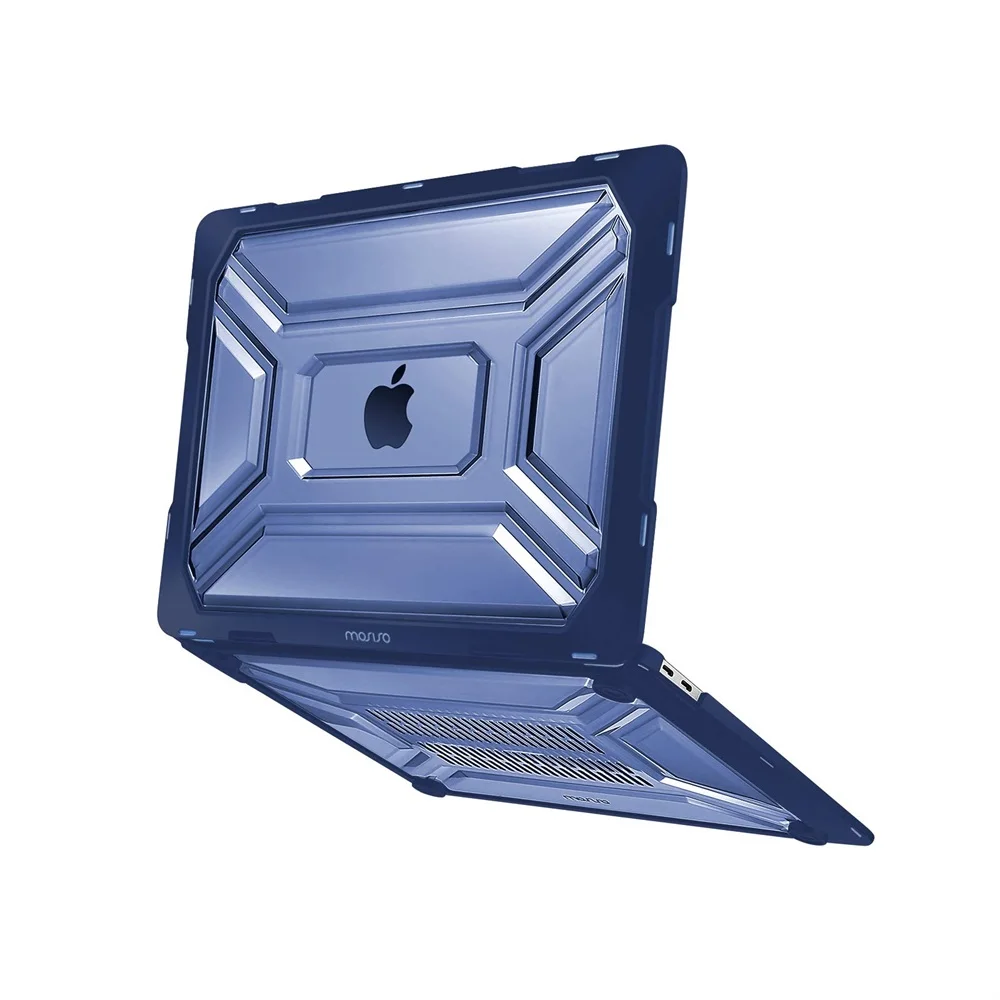 mosiso caso do portátil para macbook air pro escudo duro com tpu amortecedor teclado capa