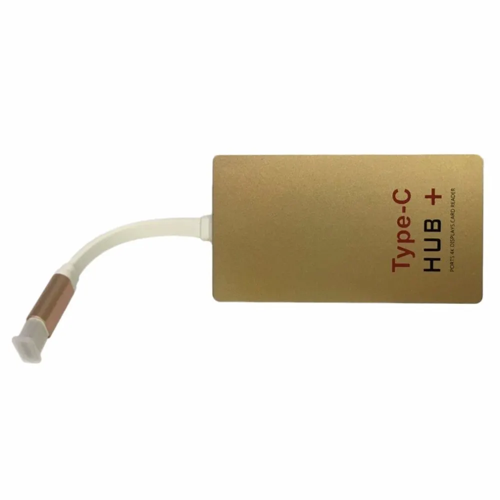 USB3.1 USB-C концентратор+ PD зарядка USB 3,0 концентратор зарядное устройство концентратор тип-c кардридер адаптер HD 4k HDMI конвертер