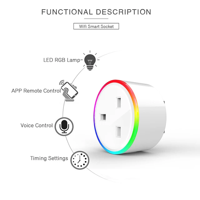 Smart Home Plug Wireless Power Outlets Remote - Smart Home Wireless Power  Light - Aliexpress