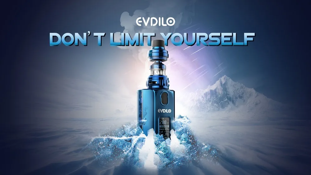 UWELL Evdilo комплект 5 Вт-200 Вт Valyrian II Танк поддержка 18650/20700/21700 батареи, электронная сигарета, набор