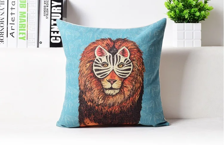 Beauty Mask For The Squirrels Animal Child Fun Decorative Pillow Cover Euro Pillows Travel Cute Home Decor Vintage Gift Casee