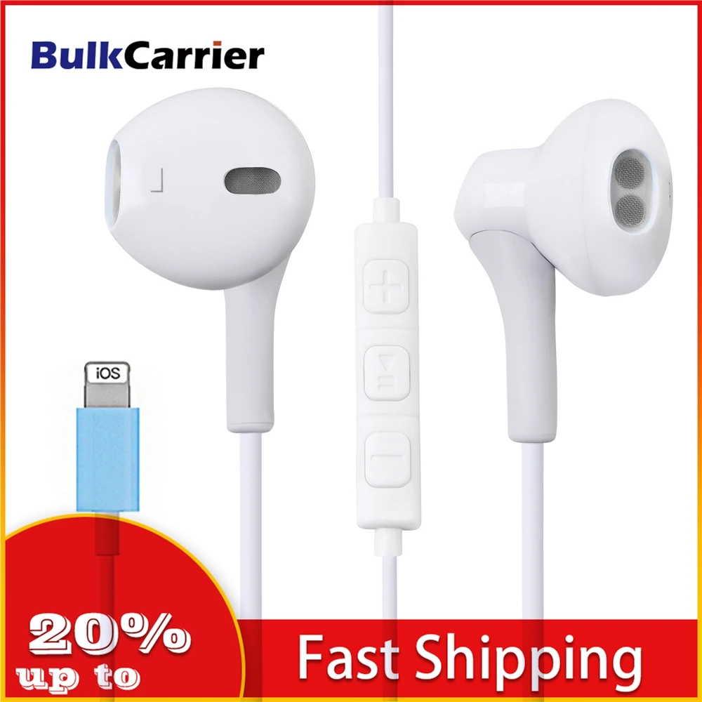 Bluetooth наушники для Iphone, наушники 11 Pro X XS XR, Bluetooth, с микрофоном, проводная гарнитура, разъем 3,5 мм для IPhone 6S 5 SE 6|Наушники и гарнитуры| | АлиЭкспресс