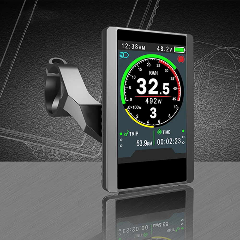 ЖК дисплей Bafang 850C цветной экран комплект TFT Midmotor BBS02 BBS01 BBSHD|Аксессуары для